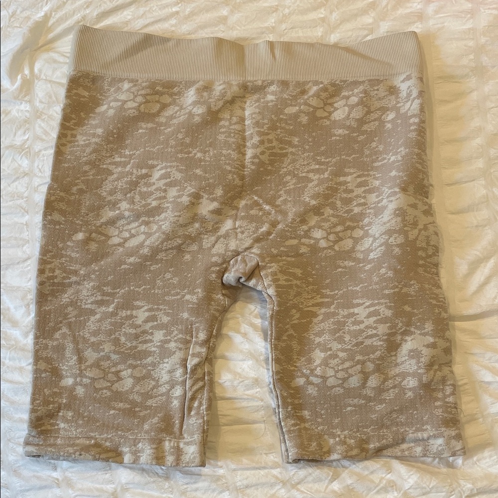 Free People seamless rib bike short
